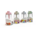 Pastel Glass Sugar Dispenser
