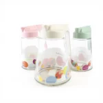 Pastel Glass Sugar Dispenser — view 2