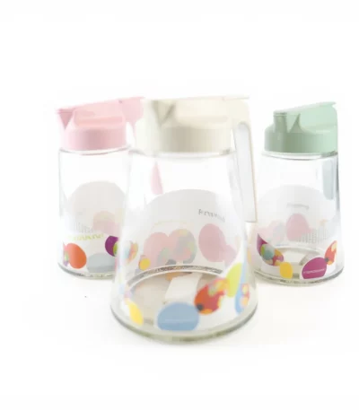 Pastel Glass Sugar Dispenser — view 2