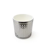 Perforated Metal Tissue Box & Waste Bin Set — view 8