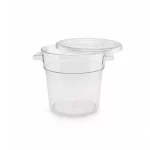 Plastic Food Storage Container with Lid 1L — view 2