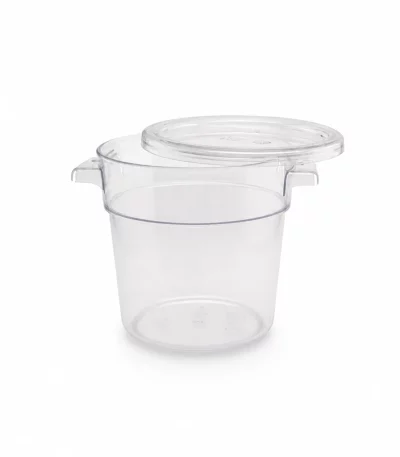 Plastic Food Storage Container with Lid 1L — view 2