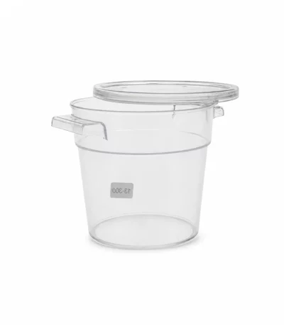 Plastic Food Storage Container with Lid 1L