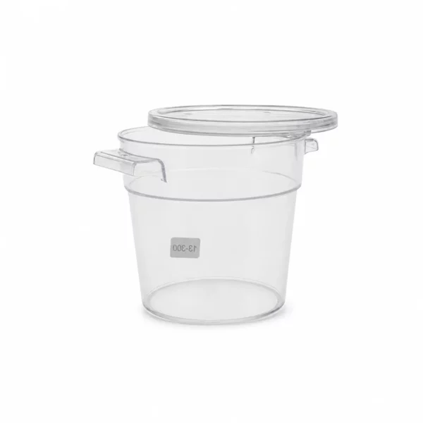 Plastic Food Storage Container with Lid 1L