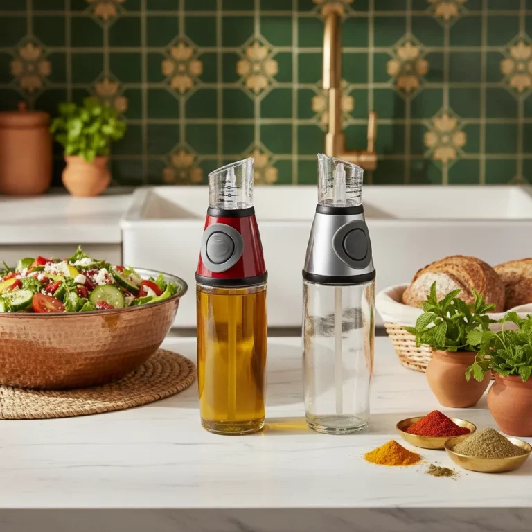 Press and Measure Oil and Vinegar Dispenser — Home chefs