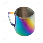 Rainbow Stainless Steel Milk Frothing Pitcher 900ml — view 2