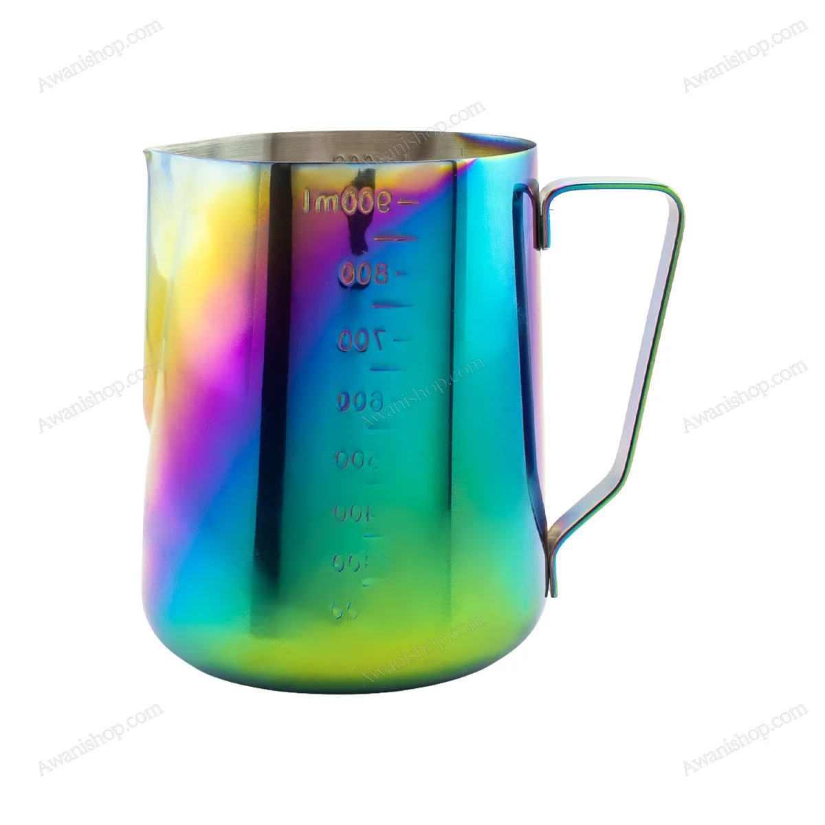Rainbow Stainless Steel Milk Frothing Pitcher 900ml Rainbow Stainless Steel Milk Frothing Pitcher 900ml