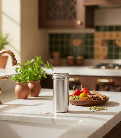 RAJ Stainless Steel Jumbo Spice Shaker — Professional Chef's Choice