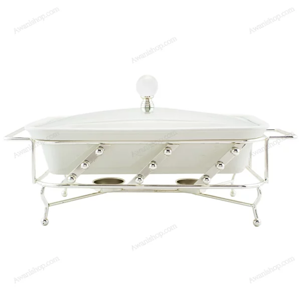 Rectangular Ceramic Buffet Food Warmer – Size 12