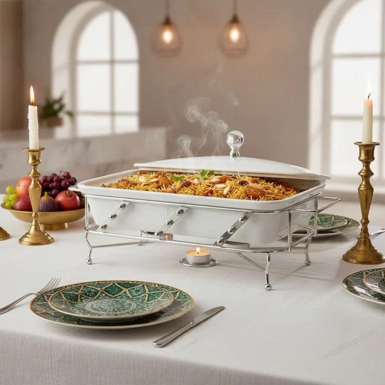 Rectangular Ceramic Buffet Food Warmer — Community Festivals