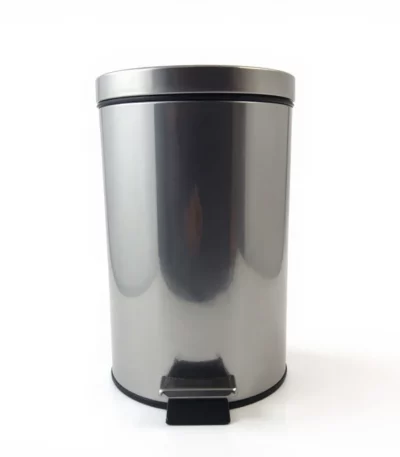 Round Stainless Steel Pedal Bin