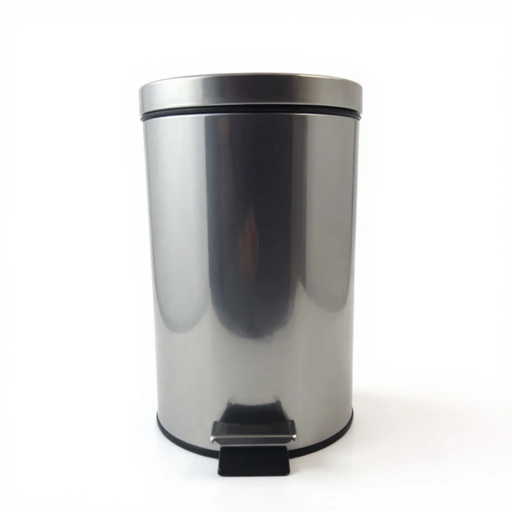 Round Stainless Steel Pedal Bin