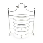 Silver Wire Plate Display Stand — view 2