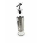 Stainless Steel and Glass Oil Dispenser Bottle