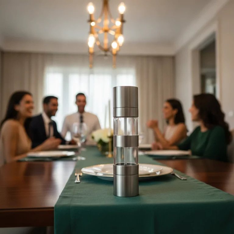 Stainless Steel 2-in-1 Dual Salt and Pepper Grinder — Gourmet Dinner Parties