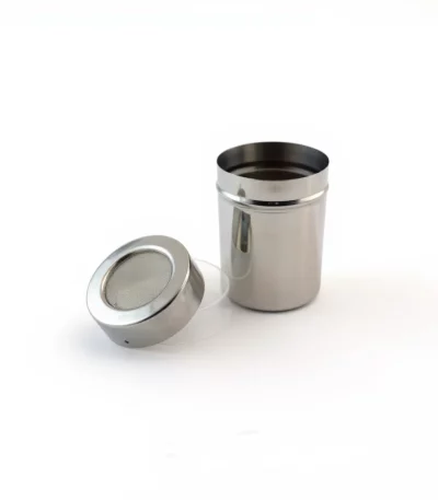 Stainless Steel Powder Shaker Dredge with Fine Mesh Lid