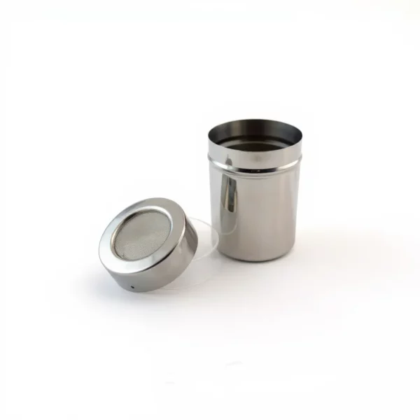 Stainless Steel Powder Shaker Dredge with Fine Mesh Lid