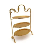 3-Tier Oval Pastry and Afternoon Tea Stand — view 4