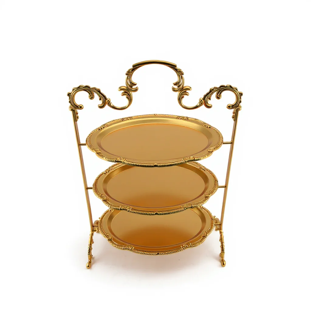 3-Tier Oval Pastry and Afternoon Tea Stand