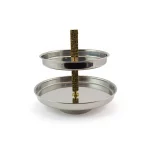 2-Tier Stainless Steel Serving Stand — view 5