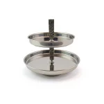 2-Tier Stainless Steel Serving Stand — view 7