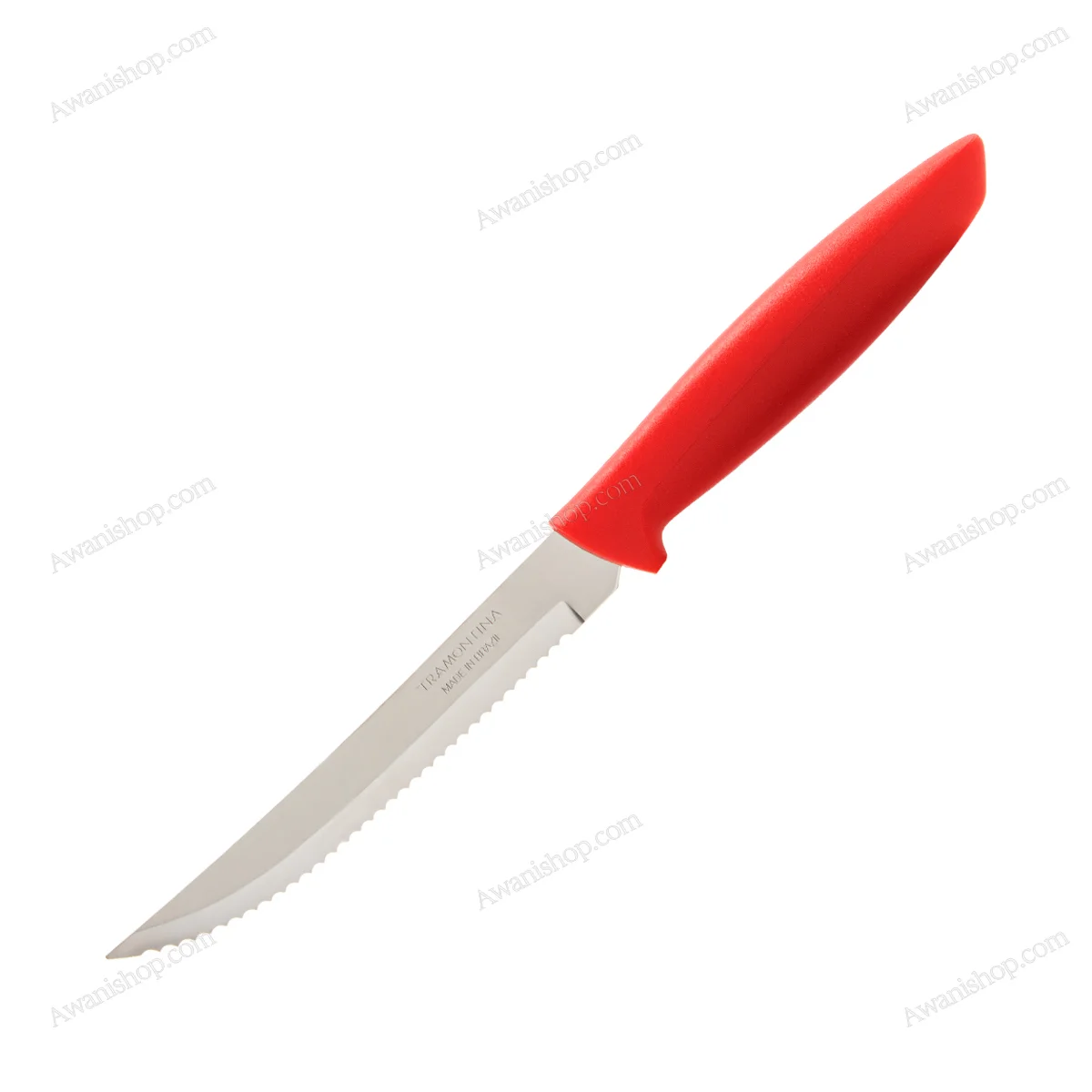 Tramontina Plenus 5-Inch Steak & Fruit Knife Red Tramontina Plenus 5-Inch Steak & Fruit Knife Red