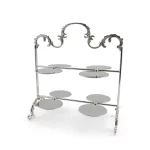 Vintage Silver Cupcake Stand — view 2