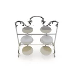 Vintage Silver Cupcake Stand — view 3
