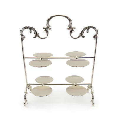 Vintage Silver Cupcake Stand