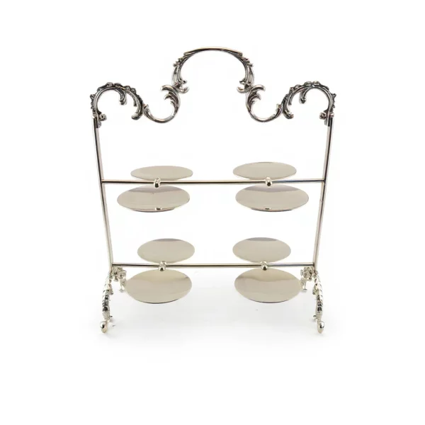 Vintage Silver Cupcake Stand