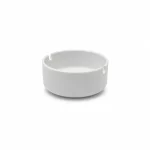 White Minimalist Ceramic Ashtray